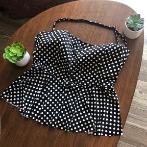 Target Merona Polkadot Tankini Top